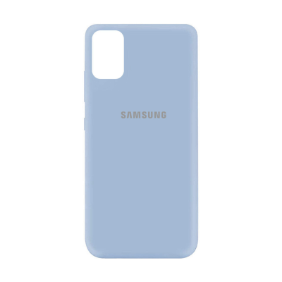 Чехол Silicone Cover Samsung Galaxy A41 (голубой)
